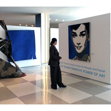 THE TRANSFORMATIVE POWER OF ART
An exhibit on Human Tolerance and Cultural Diversity
